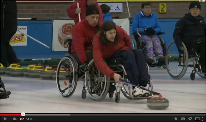 Wheelchair Curling: Inexpensive Universal Fun