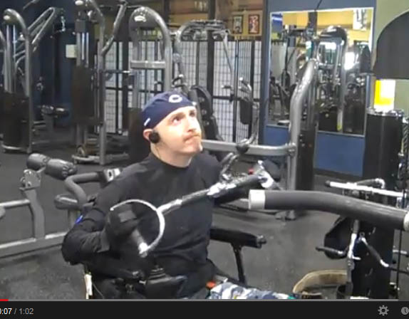 Wheelchair exercise-Make it burn!