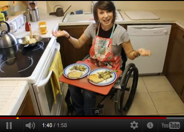 Adapted cooking with the founder of Ms. Wheelchair Utah