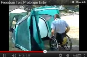 Wheelchair camping DOES exist!