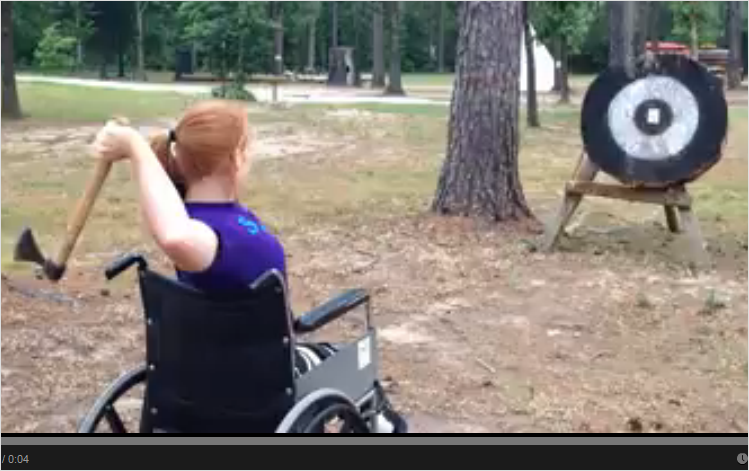 Sweet Wheelchair Summer Camp Skillz