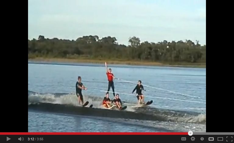 High H2O adrenaline: Adapted water skiing