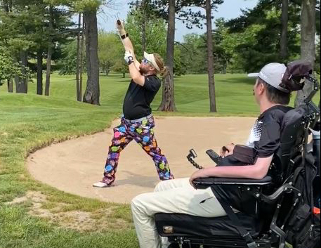Quadriplegic Becomes First Golfer to Compete in an Adaptive Open Without Swinging or Physically Touching a Ball