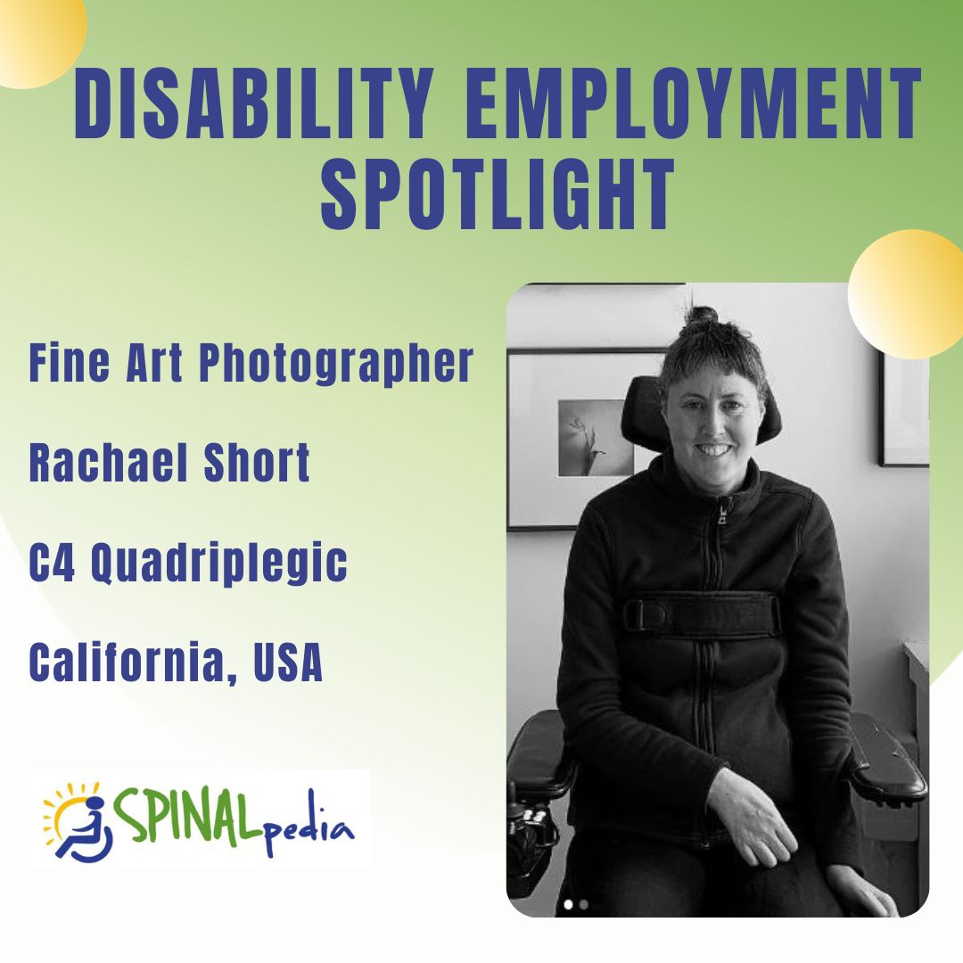 NDEAM Profile: Rachael Short, Fine Art Photographer, Quadriplegic
