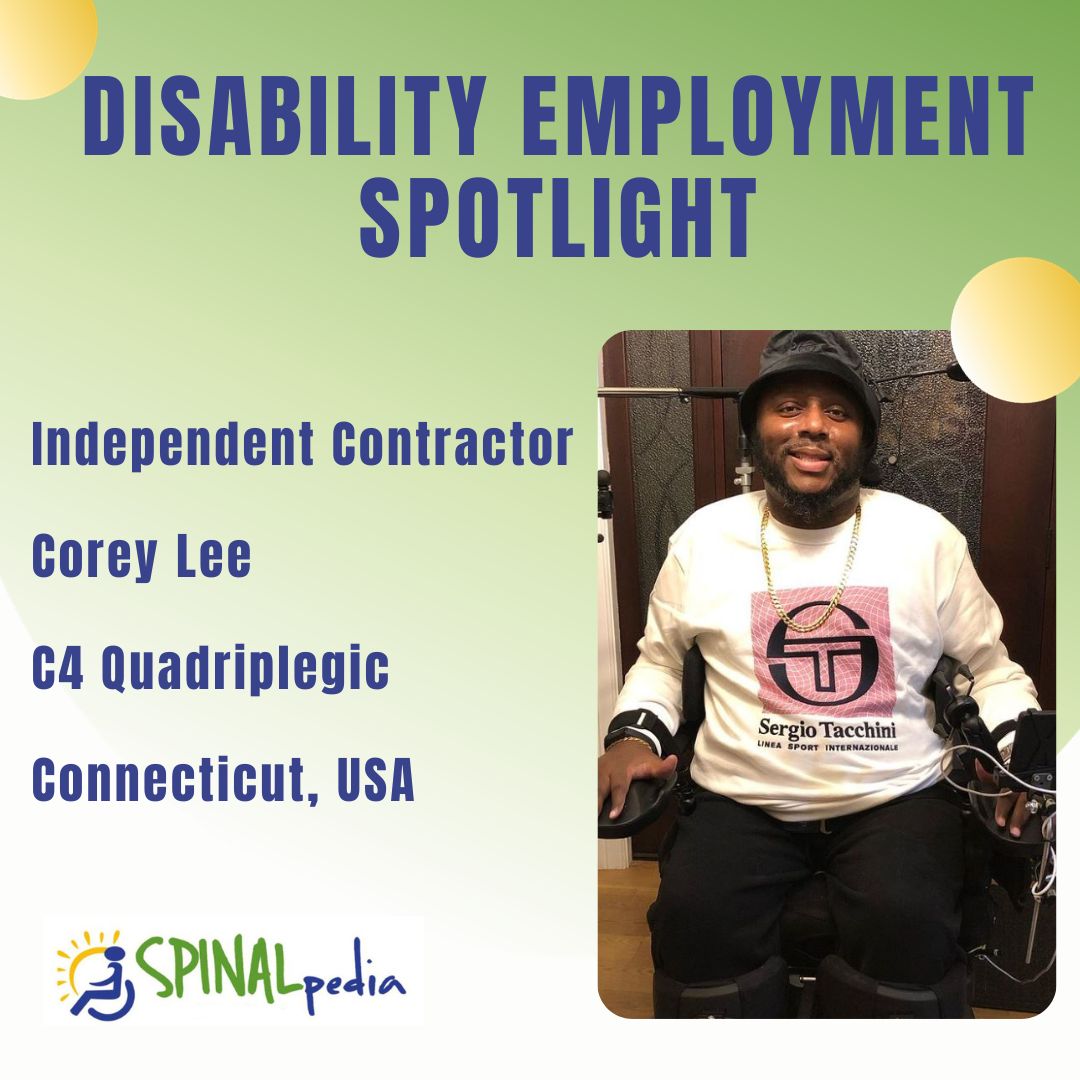 NDEAM Profile: Corey Lee, Independent Contractor, Quadriplegic