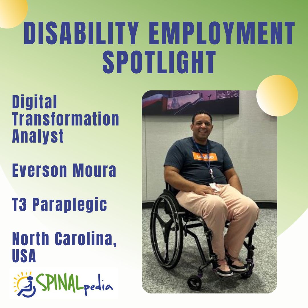 NDEAM Profile: Everson Moura, Digital Transformation Analyst, Paraplegic