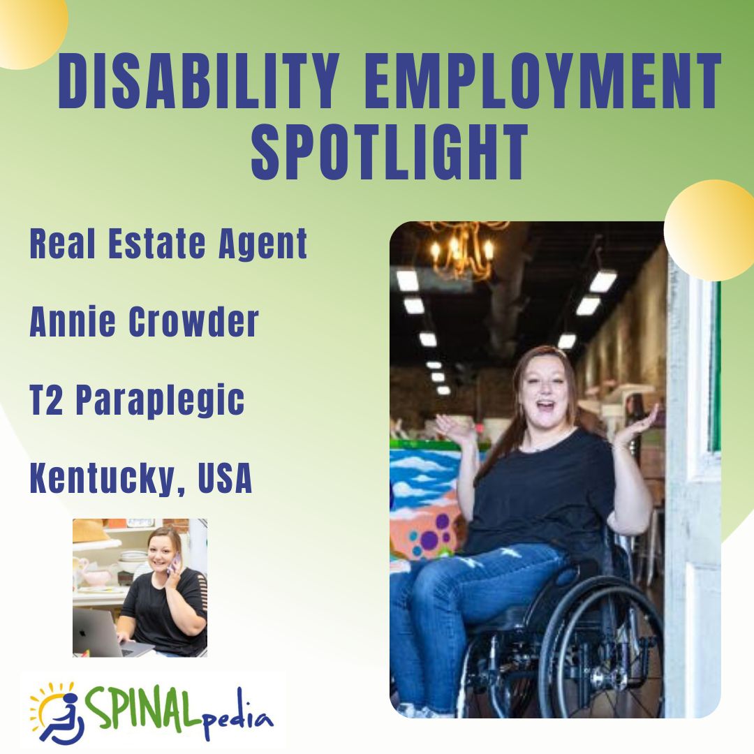 NDEAM Profile: Annie Crowder, Real Estate Agent, Paraplegic