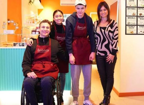 Interabled Couple Moves to Italy to Open Inclusive Gelato Shop