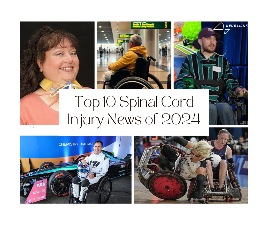 Top 10 Spinal Cord Injury News of 2024